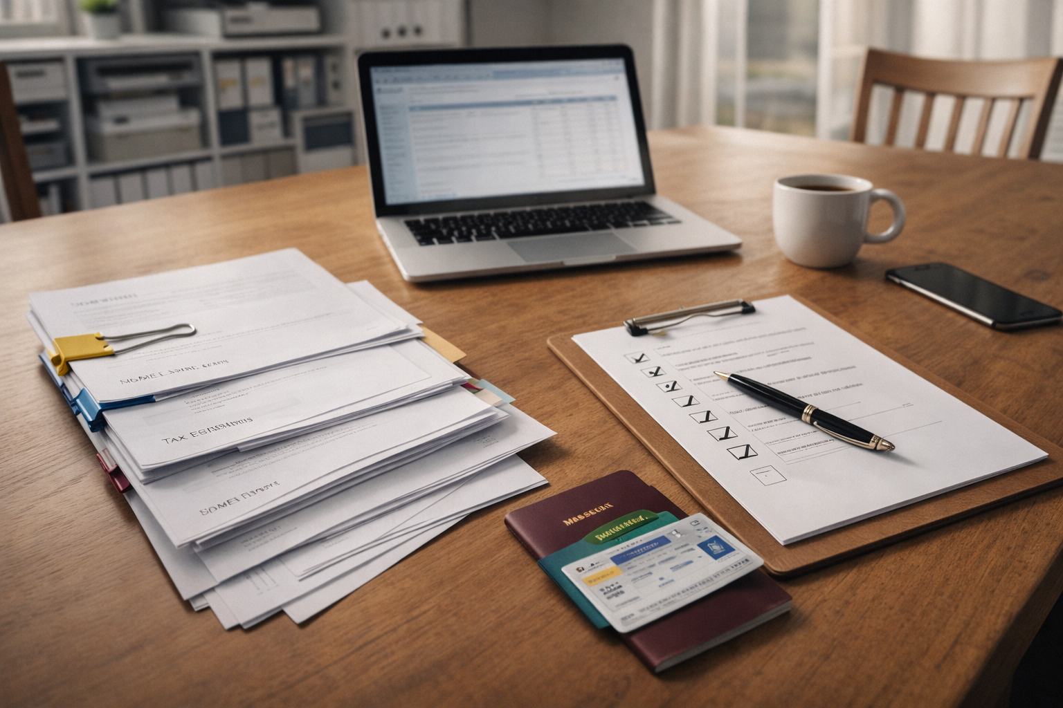 Organising income and liability documents for an Australian mortgage application before end of financial year